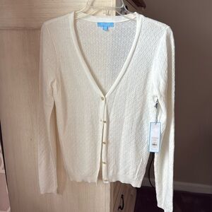 Draper James RSVP Button Front Cardigan